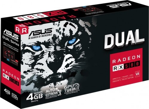 Asus Radeon RX 580 DUAL-RX580-4G