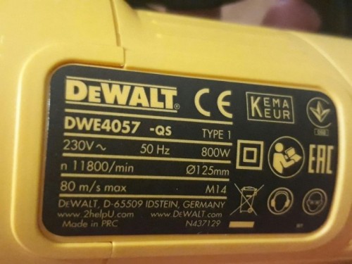 DeWALT DWE4057