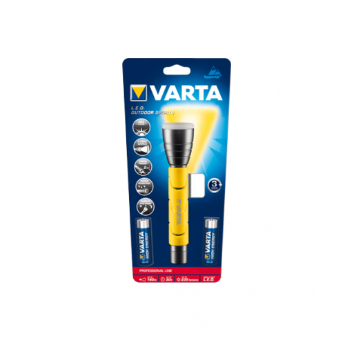 Varta Outdoor Sports Flashlight 2AA