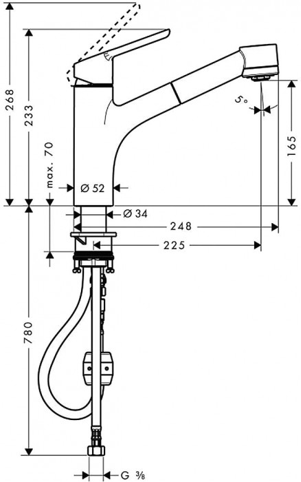 Hansgrohe Status 32850