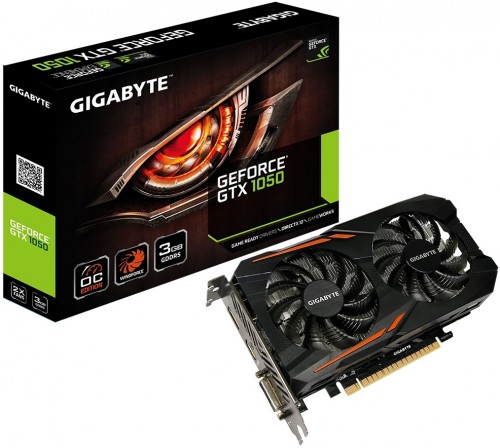 Gigabyte GeForce GTX 1050 GV-N1050OC-3GD