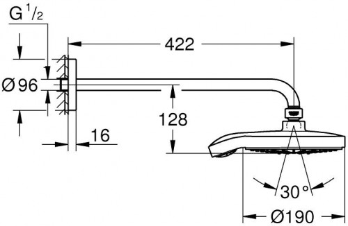 Grohe Power&Soul Cosmopolitan 190 26172