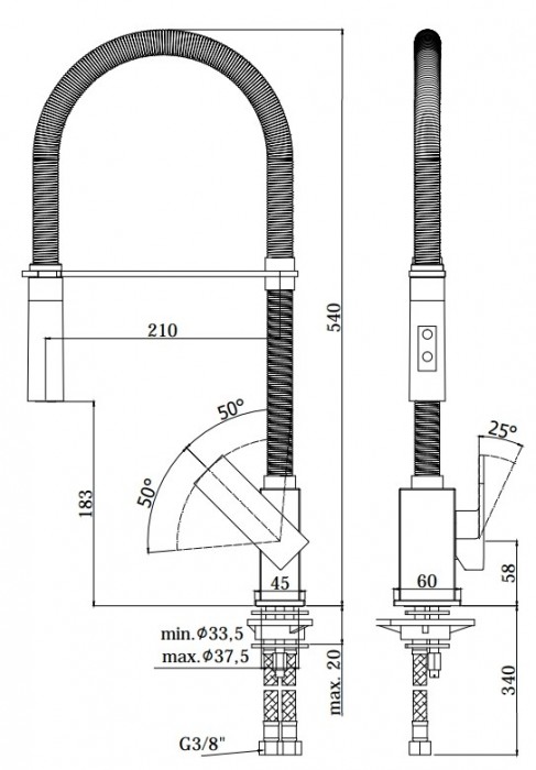 Paffoni Effe EF 179