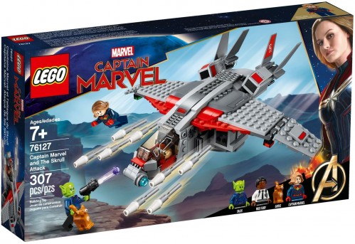 Lego Captain Marvel and The Skrull Attack 76127