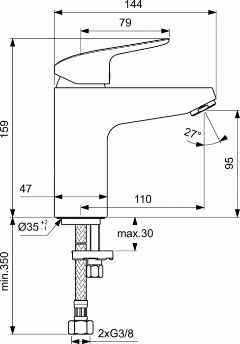 Ideal Standard CeraFlex B1714AA