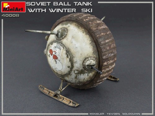 MiniArt Soviet Ball Tank with Winter Ski (1:35)