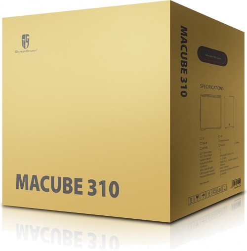 Deepcool Macube 310P GS-ATX-MACUBE310P-WHG0P белый