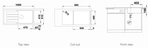 Blanco Classic Neo XL 6S