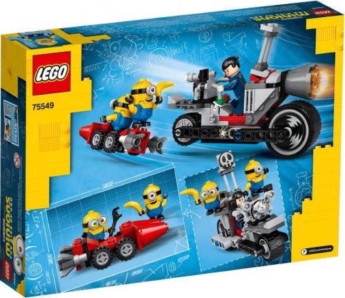 Lego Unstoppable Bike Chase 75549