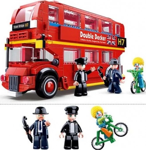 Sluban London Double Decker Bus M38-B0708