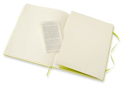 Moleskine Ruled Notebook Extra Large Lime