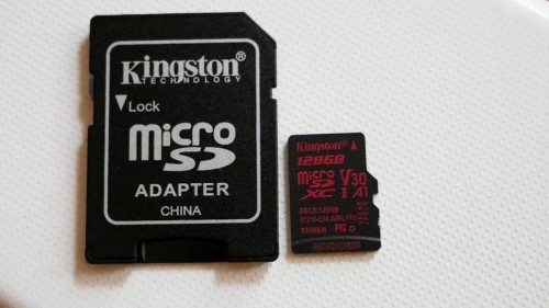 Kingston microSDXC Canvas React