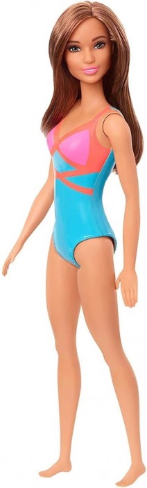 Barbie Brunette Wearing Swimsuit GHW40