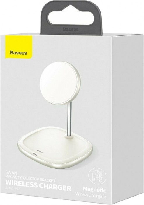 Упаковка BASEUS Swan Magnetic Desktop Bracket Wireless Charg