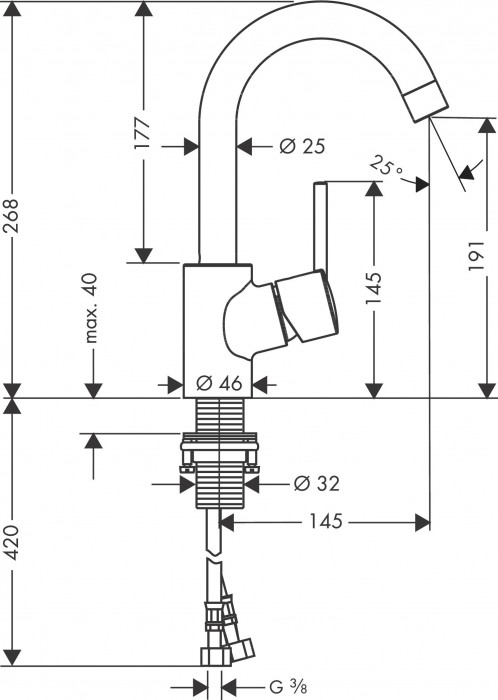 Hansgrohe Talis S 32070000