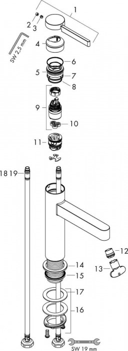 Hansgrohe Finoris 76023000