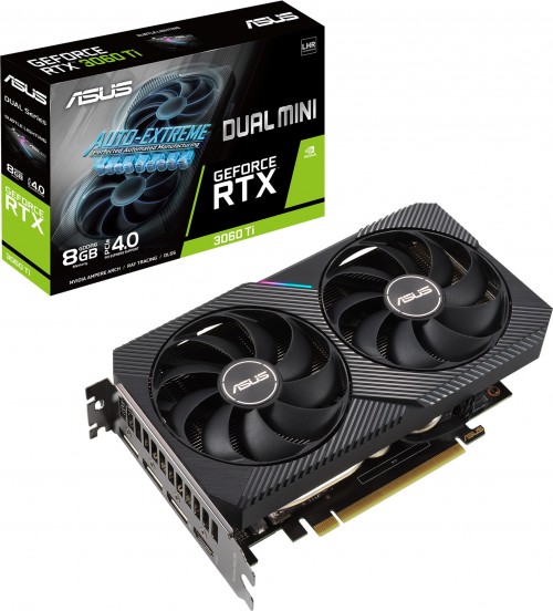 Asus GeForce RTX 3060 Ti Dual V2 Mini LHR