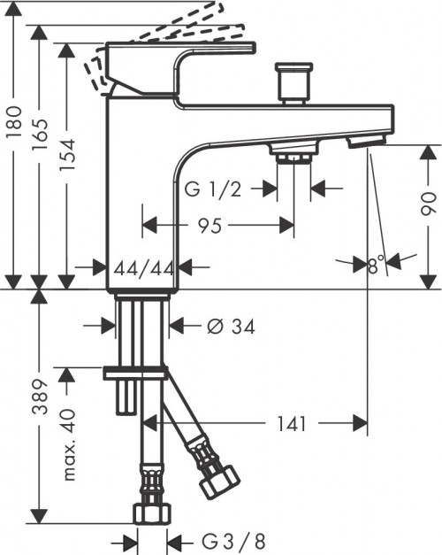 Hansgrohe Vernis Shape 71464000