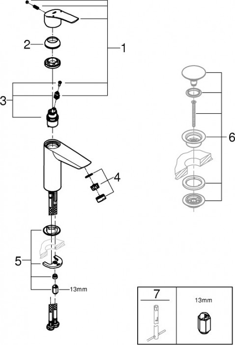 Grohe Eurosmart 23324003