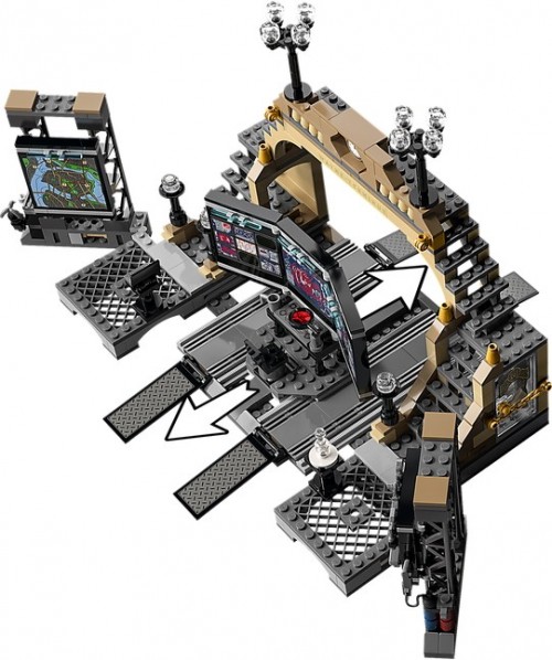 Lego Batcave The Riddler Face-off 76183