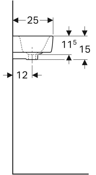 Geberit Selnova Compact 50 501.507.00.1