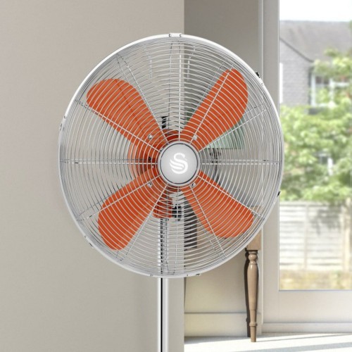 SWAN Retro 16 Inch Stand Fan