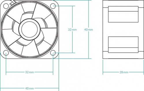 ARCTIC S4028-6K 5pcs.