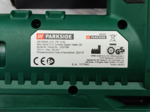 Parkside PAT 12 B2