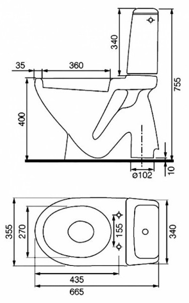 Cersanit Eko K07-232