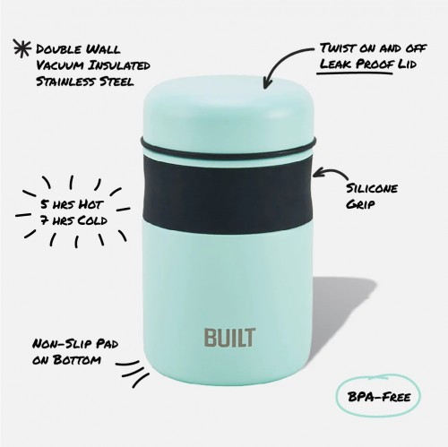 BUILT Food Jar 16oz