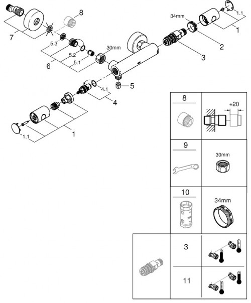 Grohe Precision Get 34773000