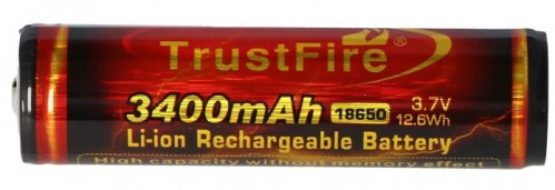 TrustFire 1x18650 3400 mAh