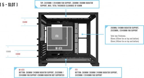 Lian Li O11 Dynamic Mini BK