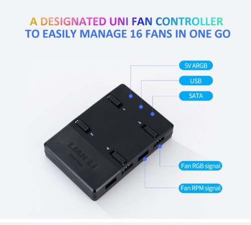 Lian Li Uni Fan SL140 2-pack Black