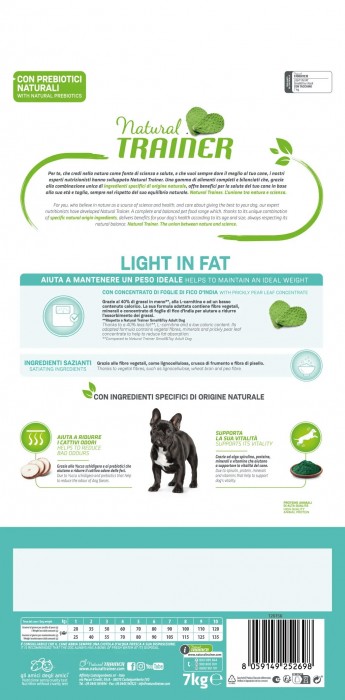 Trainer Natural Ideal Weight Adult Mini White Meat 7 kg