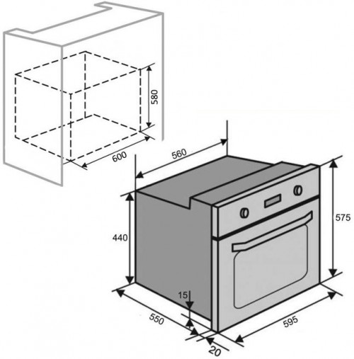 VENTOLUX ASTI 3 MT BK