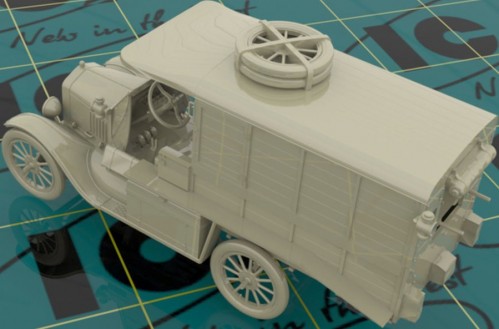 ICM Model T 1917 Ambulance (early) (1:35)