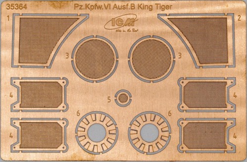 ICM Pz.Kpfw.VI Ausf.B King Tiger (late production) with Full