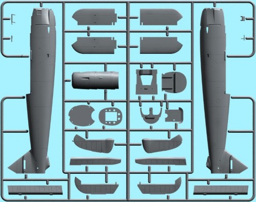 ICM Hs 126A-1 with Bomb Rack (1:48)