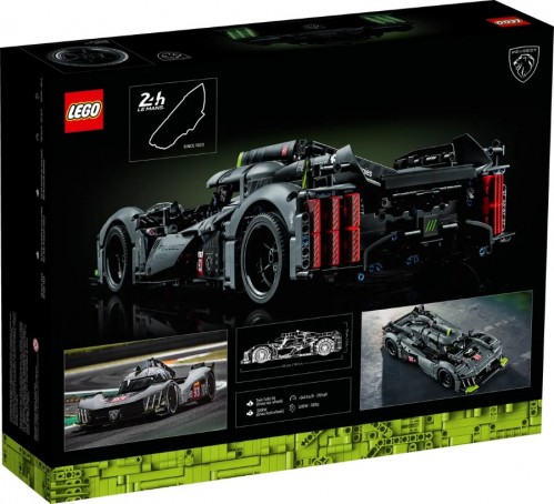 Lego Peugeot 9x8 24H Le Mans Hybrid Hypercar 42156