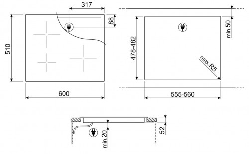 Smeg SI2631D