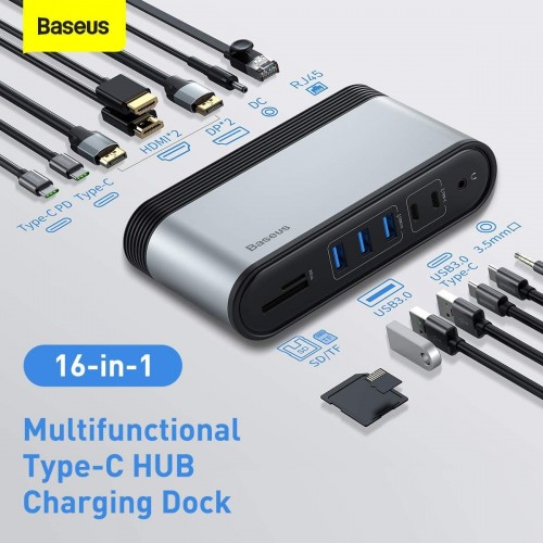 BASEUS Multifunctional Working Station Four-Screen