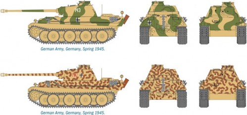 ITALERI Pz.Kfpw. V Panther Ausf. G (1:72)