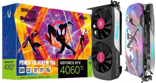 ZOTAC GeForce RTX 4060 Ti 16GB AMP SPIDER-MAN