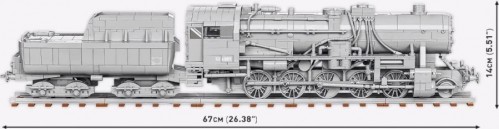 COBI Kriegslokomotive Baureihe 52 6281