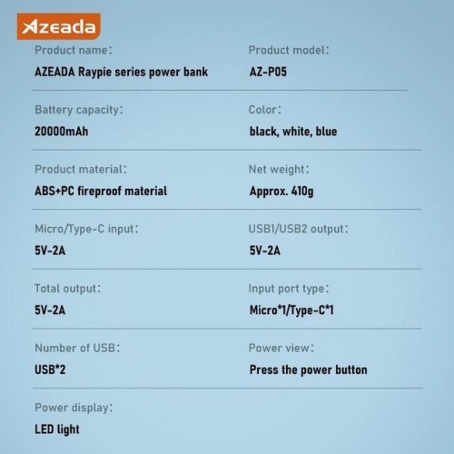 Proda Azeada Qidian AZ-P05