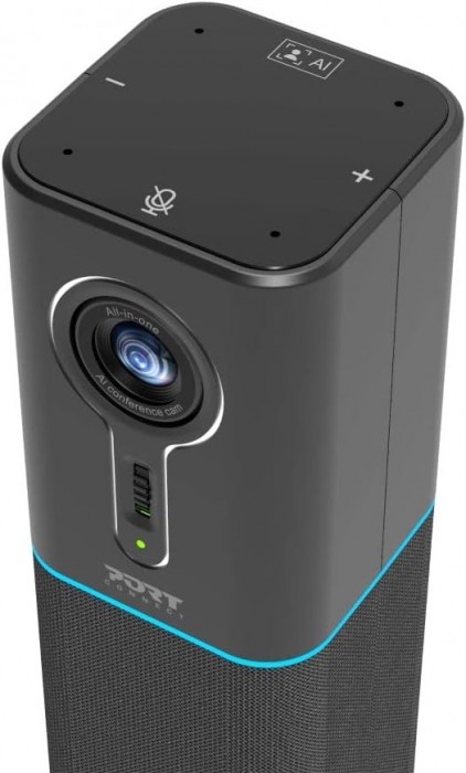 Port Designs 2K UHD All-In-One Audio/Video Desktop Conferenc