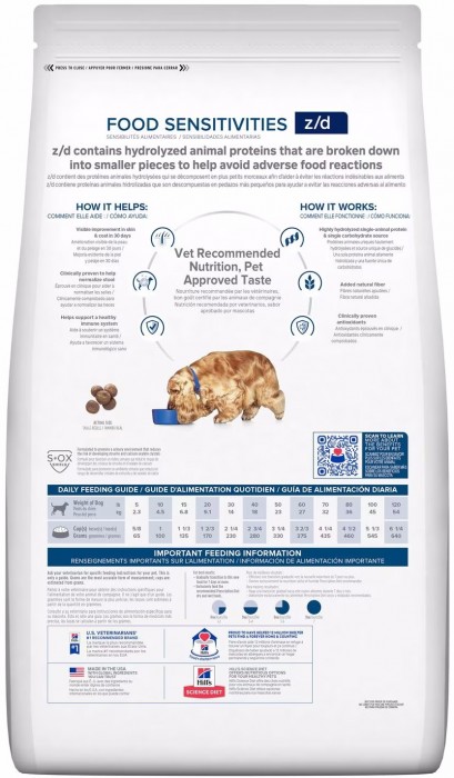 Hills PD z/d Food Sensitivities 3.6 kg
