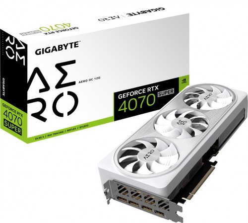 Gigabyte GeForce RTX 4070 SUPER AERO OC 12G