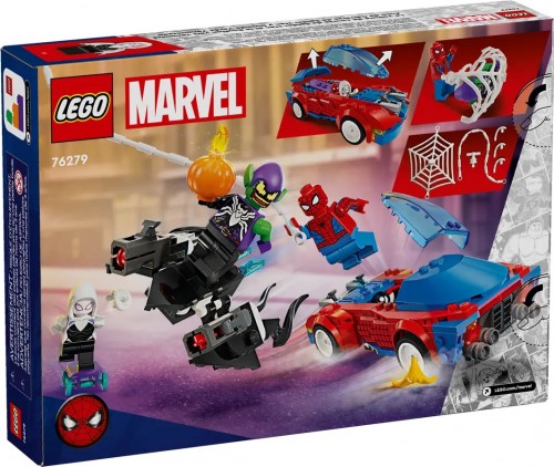 Lego Spider-Man Race Car and Venom Green Goblin 76279